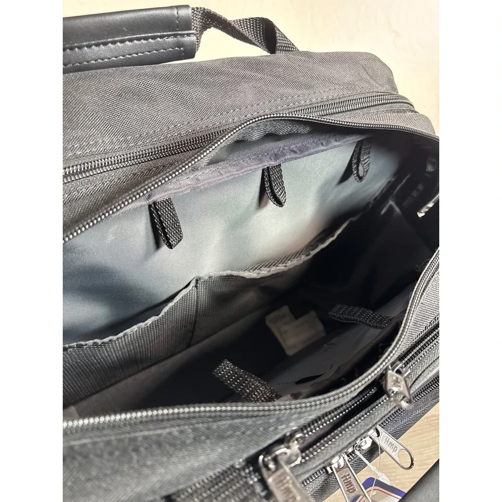 Hopkins Medical Products Rolling Med Bag with EZ-View: Waterproof, Black